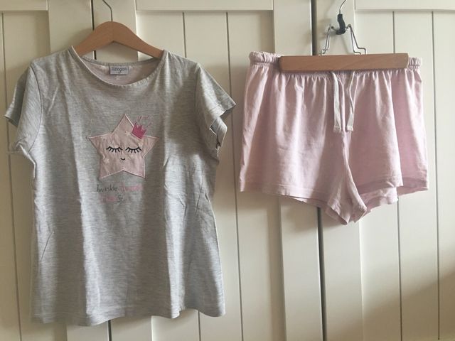 Pijama Lina Pink Rayas Talla 10 + Regalo