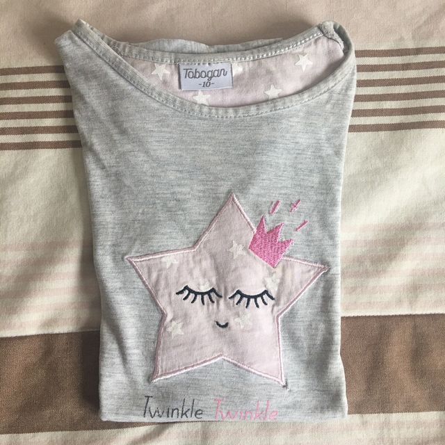 Pijama Lina Pink Rayas Talla 10 + Regalo