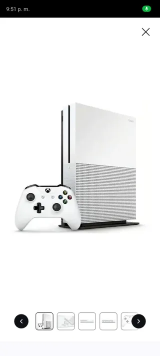 Xbox One S Blanca
