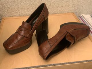 Zapatos Mango, talla 38. Puestos una única vez.