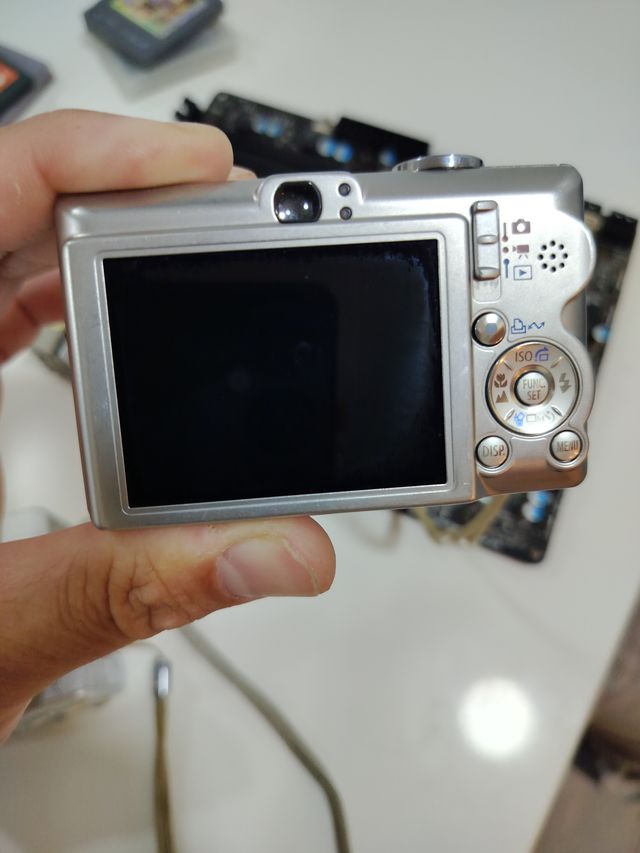 Canon Digital IXUS 55 Plata