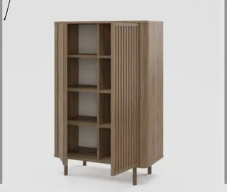 Mueble auxiliar 2 puertas madera
