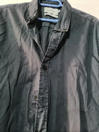 Camisa Calvin Klein Talla L Gris