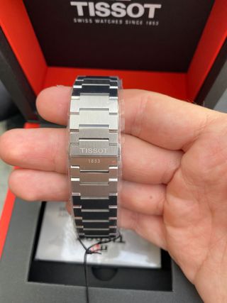Tissot PRX Reloj Verde y Plateado
