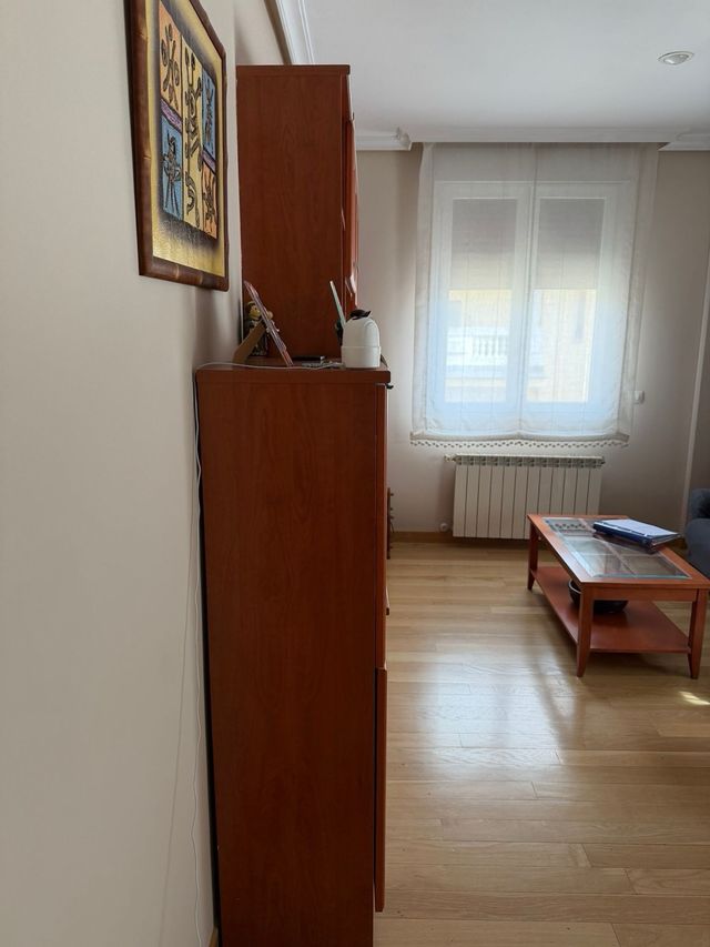 Mesa de centro madera y cristal