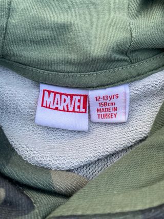 Sudadera Marvel Camuflaje Niño 158cm