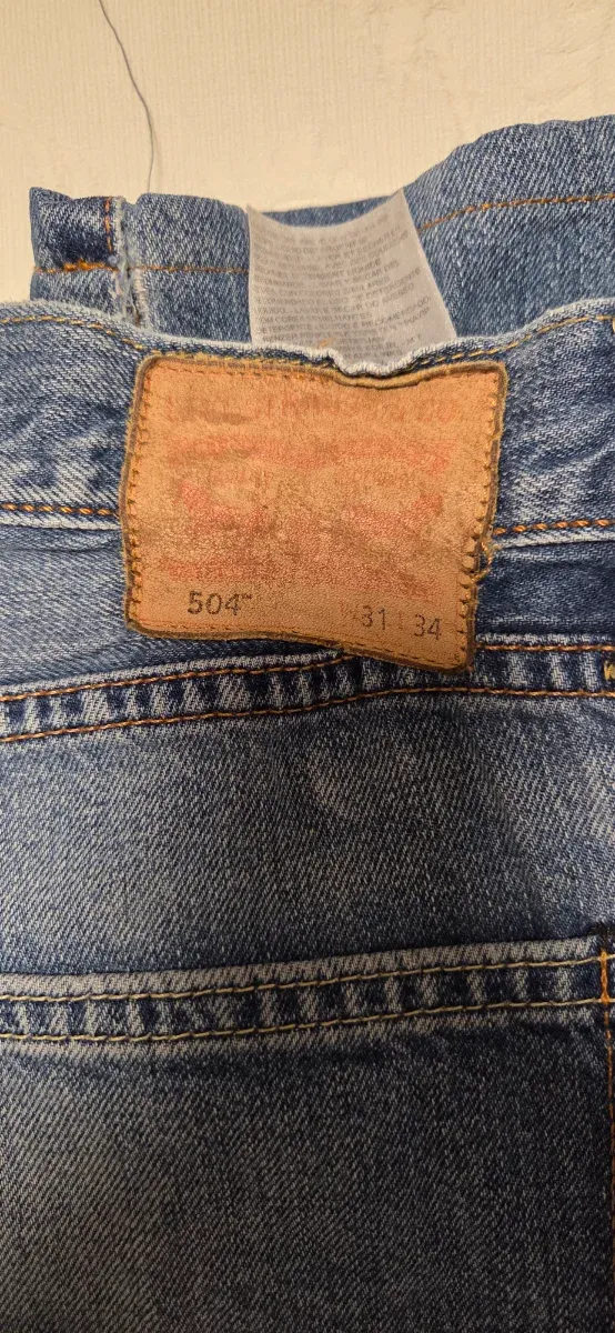 Pantalón Levi's Azul Modelo 504