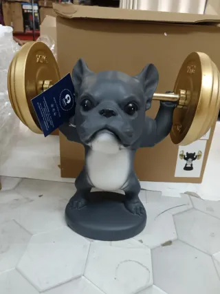 Figuras Perro Bulldog Francés Resina