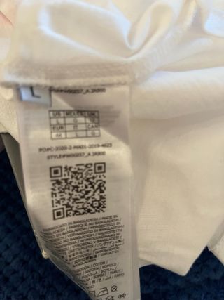 Camiseta Guess Blanca Talla L