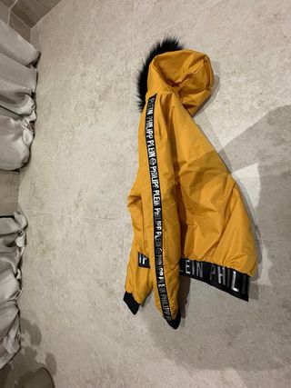 Cazadora Bomber réplica Philipp Plein Amarilla