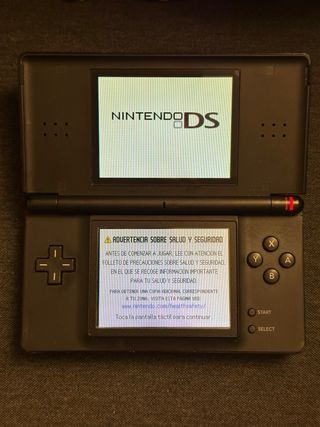 Nintendo DS Lite Negra LEER