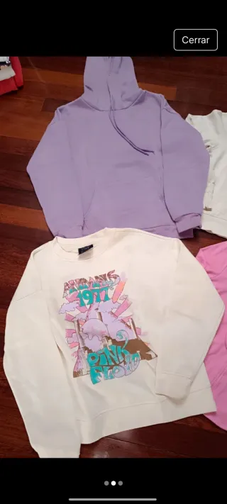 Lote 4 Sudaderas Talla XS/S