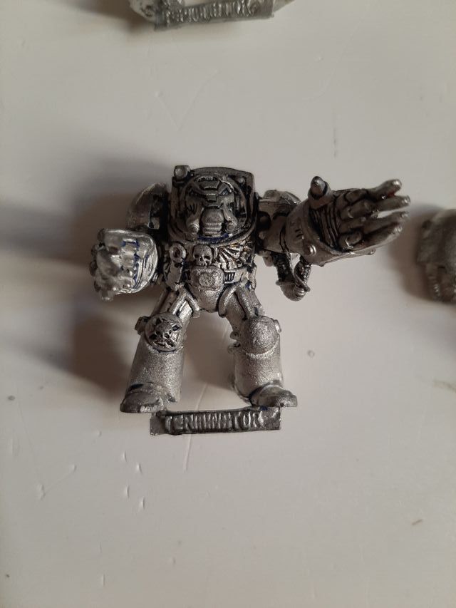 Warhammer 40K - 4 Terminator Metallo