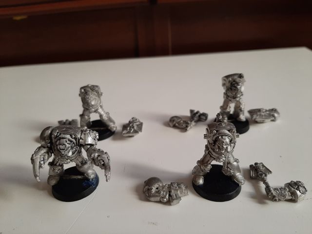 Warhammer 40K - 4 Terminator Metallo