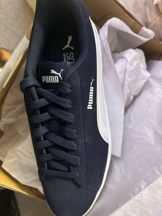 Adidas Zapatillas Azul y Blanco