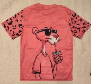 Camiseta Pantera Rosa con estampado