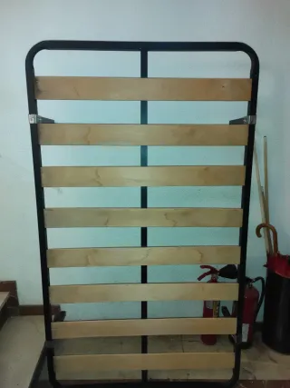 Colchón Flex 180x105 + somier laminas