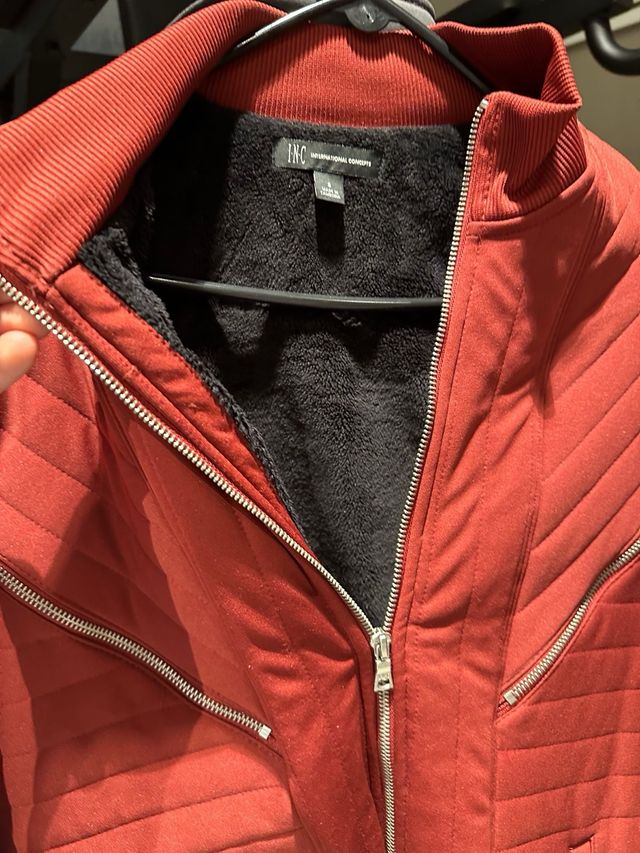 Chaqueta INC International Concepts Roja