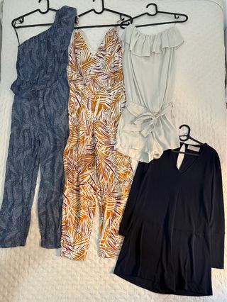 Lote 4 monos talla S