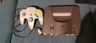 Nintendo 64 Gris + 1 Mando + Cables
