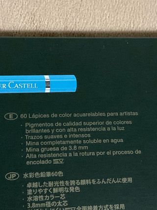 Estuche 60 Lápices Faber Castell Albrecht Dürer