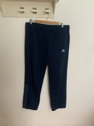 Pantalón Adidas Azul Hombre