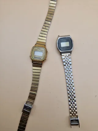 Orologio Casio Vintage Oro e Argento