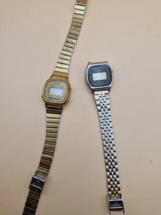Orologio Casio Vintage Oro e Argento