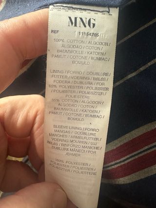 Chaqueta de la línea HE Homini Emerito by MANGO,