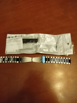 Correa Amazfit Acero Plata