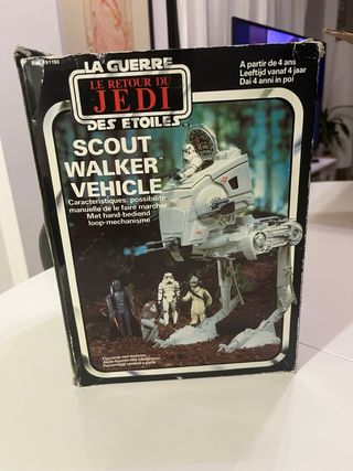 Star Wars AT-ST Scout Walker Vehículo Vintage PBP