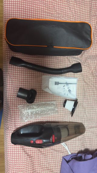 Aspiradora Coche Portátil + Accesorios