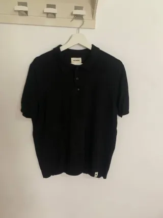Polo Pull&Bear Negro Hombre