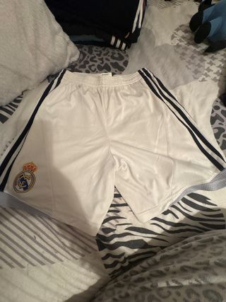 Pantalón corto Real Madrid Adidas Blanco