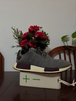 Zapatillas Adidas Grises y Moradas