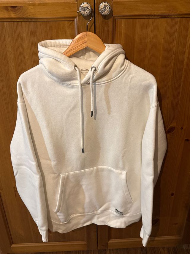 Sudadera Pull&Bear Blanca