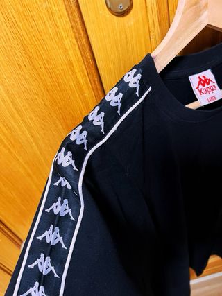Camiseta Kappa Negra - Talla L