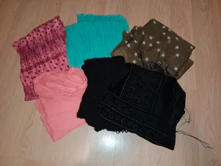 Set di sciarpe e sciarpe