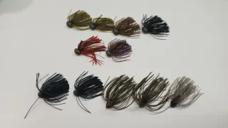 Lote Jigs Pesca Black Bass