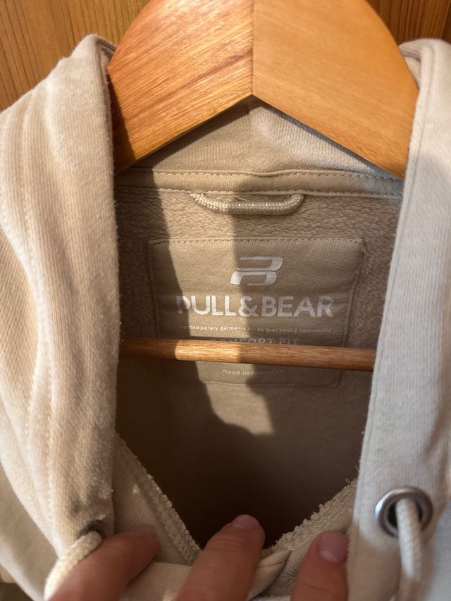 Sudadera Pull&Bear Beige