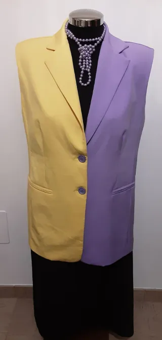 Giacca gilet bicolore Lumina
