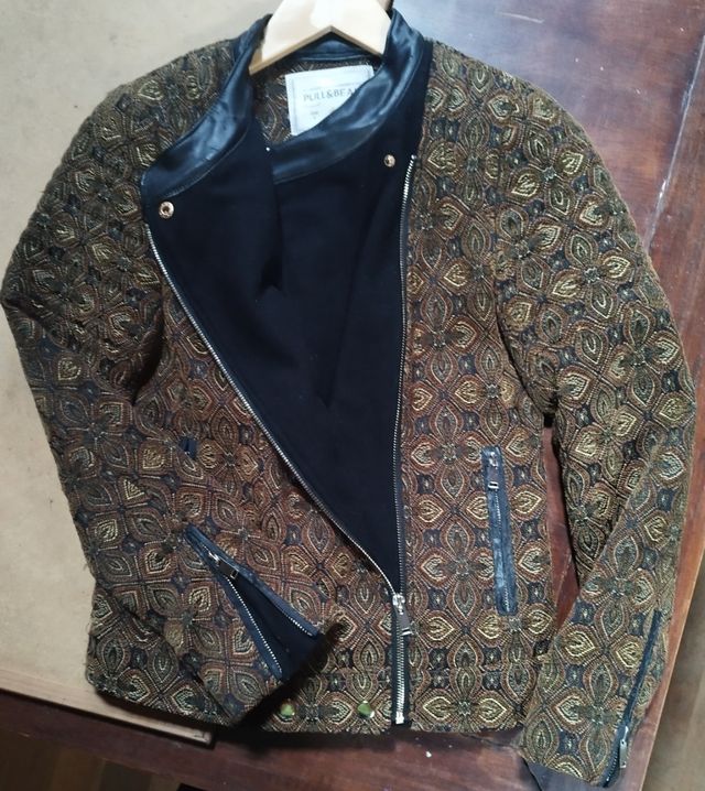 Chaqueta vintage brocada