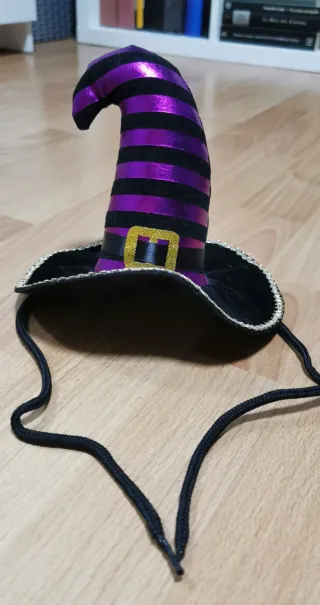 Lotto 3 cappelli da strega con mascotte