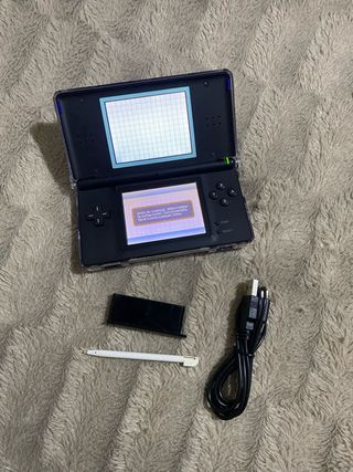 Nintendo DS Lite Negra Completa