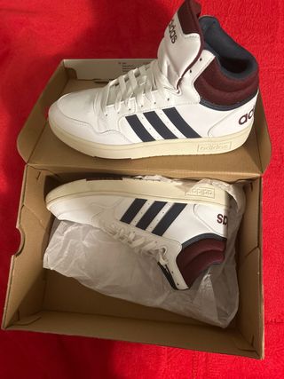 Zapatillas Adidas Baloncesto Blancas Talla 42