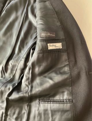 Abrigo Ermenegildo Zegna Negro Hombre