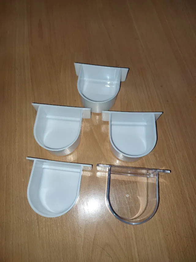 Comederos/Bebederos Loros (5 unidades)