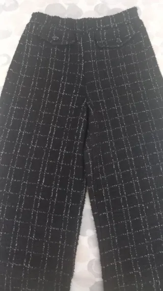 Pantalón niña Zara cuadros