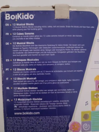 Juego de bloques para bebés