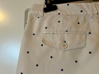 Pantalón corto Springfield Estrellas Marfil